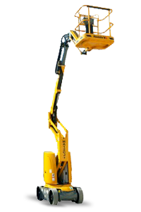 Brazo articulado eléctrico para trabajos en altura